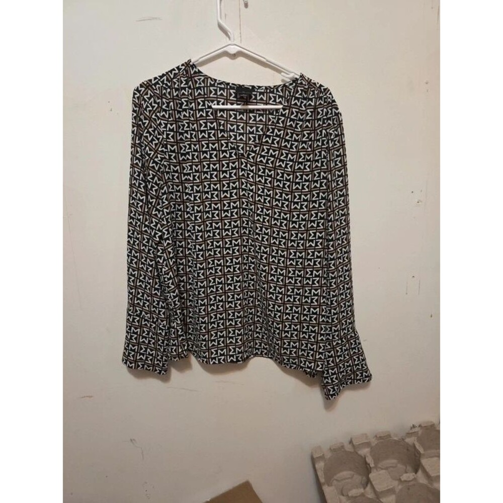 Worthington long-sleeved blouse
